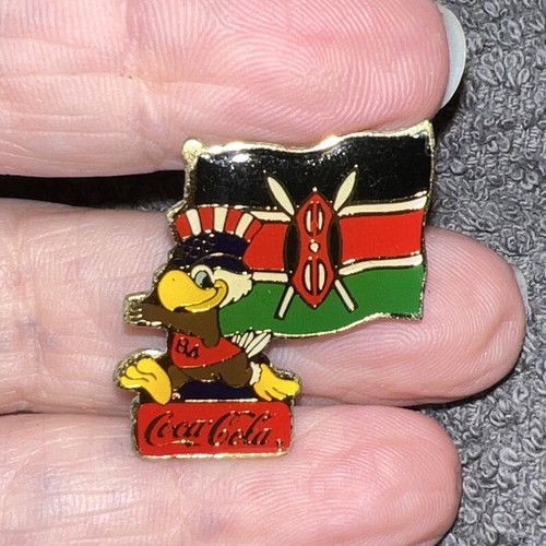 Los Angeles Olympics 1980 Coca Cola Sponsor 5 Pins With Case - Picture 17 of 24