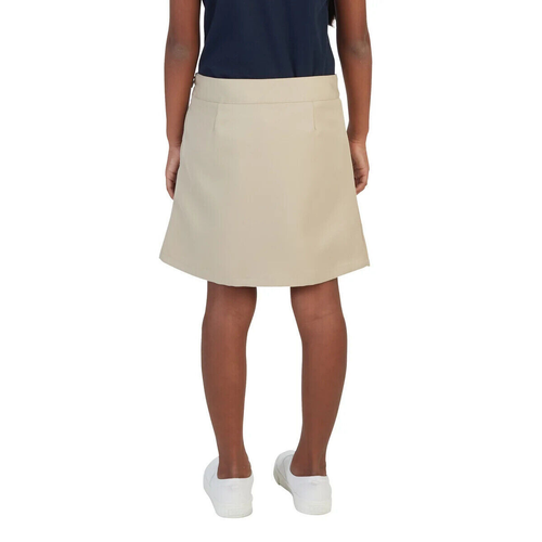 French Toast Youth 2-pack 2-Tab Scooter Skort, Khaki, 14 - Picture 3 of 3