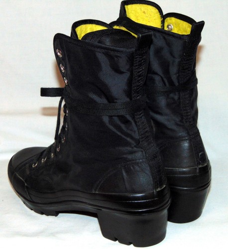 Donna Karan Womens Ankle Rain Boots Black 7M - Picture 4 of 8