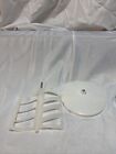 Vtg Rival Replacement Paddle & Lid for Yogurt Ice Cream Freezer Used