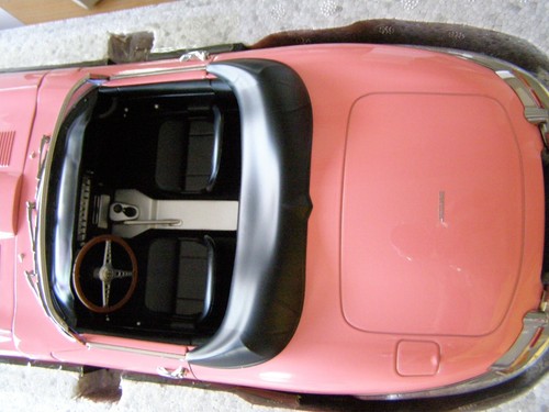 JAGUAR E-TYPE ROSE Cabriolet 1/12 NOREV pas Solido GT Spirit Kyosho Minichamps - Imagen 3 de 9