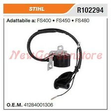 Bobina di accensione STIHL decespugliatore FS400 450 480 41284001306 compatibile