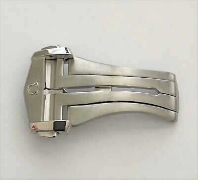 Original Omega Seamaster 20mm Brushed Steel Deployment Original Omega Seamaster 20mm Brushed Steel Deployment