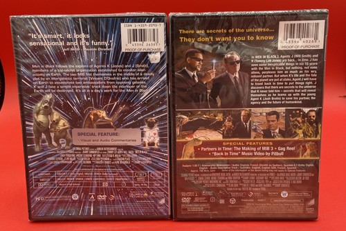 Men in Black One And Men In Black three (DVD) brand new sealed - Foto 2 di 2