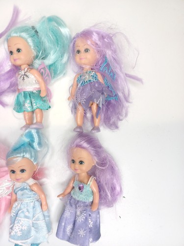 Zuru Funville Sparkle Purple & Fairies Doll 4" Lot 6 - Picture 4 of 6