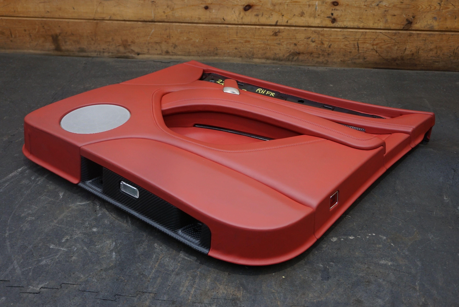 Front Right Interior Door Trim Panel Red Leather OEM 36A867108 Bentley Bentayga