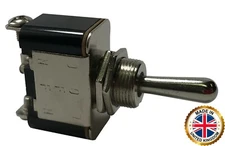 2 Pack Heavy Duty Momentary SPST Metal Toggle Switch Momentary ON 25A 12V UK