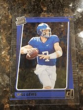 Will Levis Rated Rookie 2023 Panini Chronicles Clearly Donruss Draft Picks #29