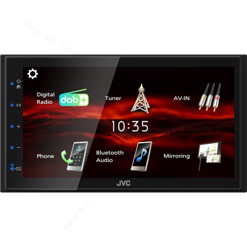 Autoradio Monitor 2 din Schermo Touch DAB Bluetooth USB Aux-In 3 RCA Retrocamera - Foto 3 di 7