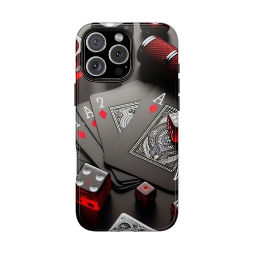 Casino Cards, Dice, and Chips Theme Phone Cases for Iphones & Samsung Phones - 第 9/108 張圖片