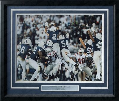 Penn State Nittany Lions Blocked Field Goal Ohio State Framed