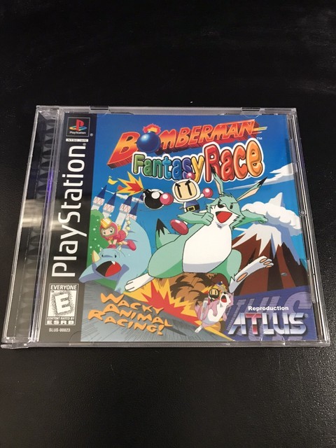 bomberman fantasy race psx back cover bomberman fantasy race psx back cover