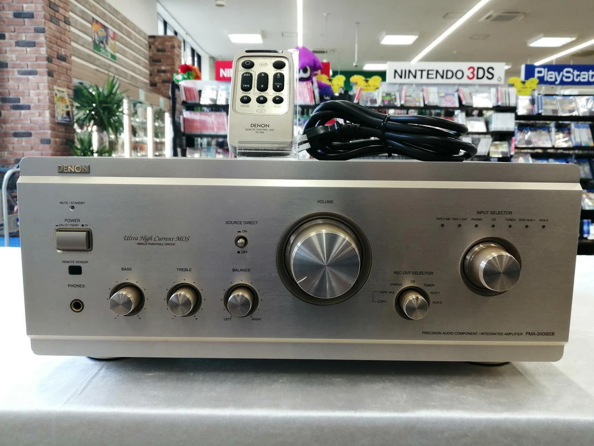 Denon PMA-2000ⅢR Integrated Amplifier Used w/Remote
