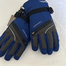 CARACALEAP Ski Gloves Men Women-Winter Snow Gloves Windproof Waterproof, Large