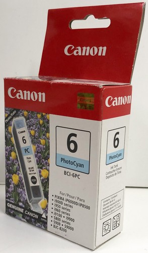 Genuine Canon BCI-6BK BCI-6C BCI-6PC BCI-6G BCI-6R BCI-6PM BCI-6M CLI-8R CLI-8G - Picture 34 of 60