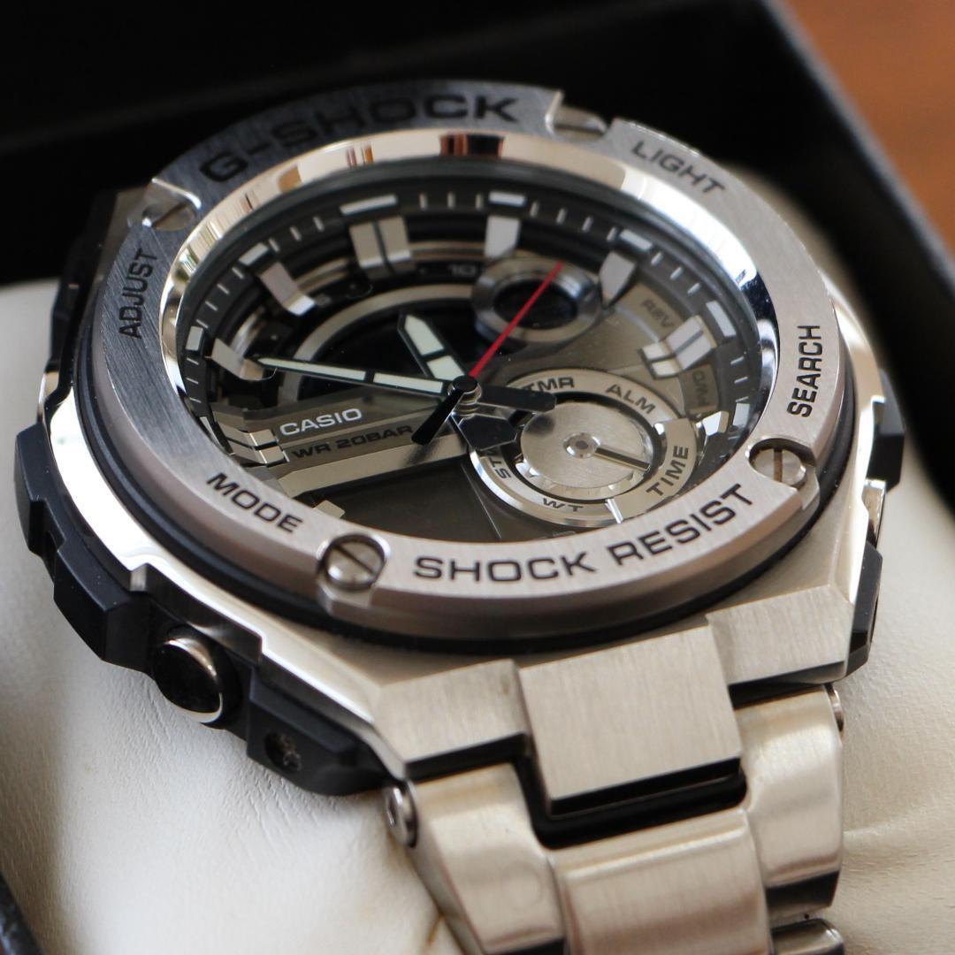限界価格）G-SHOCK G-STEEL GST-210D-9AJFフルメタル