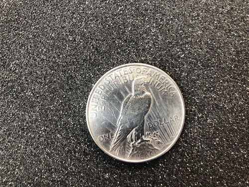 1922-P -- PAZ DÓLAR PLATA CIRCULADO HERMOSO EJEMPLO DE ESTA MONEDA VER FOTOS - Imagen 2 de 4