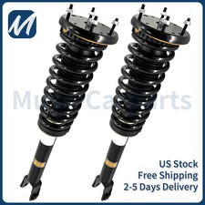 Pair For Jaguar XF RWD 2009-2015 Front Shock Asorbers Struts Assys w/o Electric.