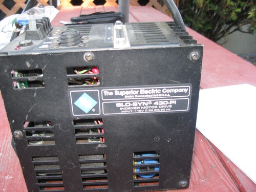 INDEXER MOTOR DRIVE SUPERIOR ELECTRIC COMPANY, VINTAGE,INDEXER MOTOR DRIVE  - Picture 1 of 4