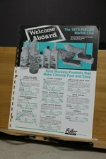 Brochure Fuller Brush Company Supplies Marine Catalog Boating Vintage 