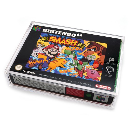 Acryl Case für Nintendo 64 Spiel OVP N64 UV Schutz Hülle Box Protector - Bild 5 von 18