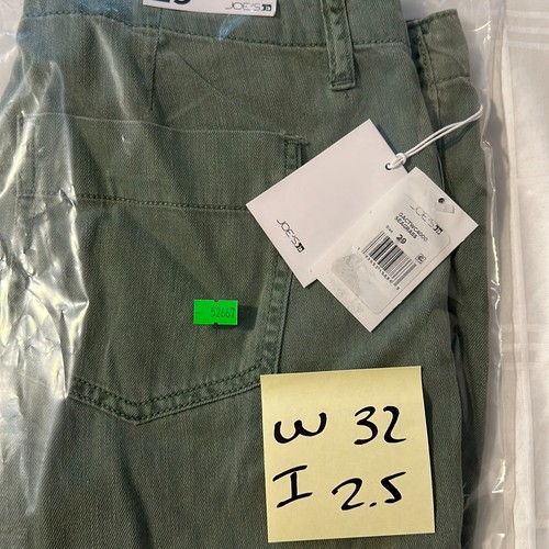 Joe's Jeans Women's Seagrass Denim Pockets Cut Hem Workwear Shorts Size 29 - Picture 6 of 7