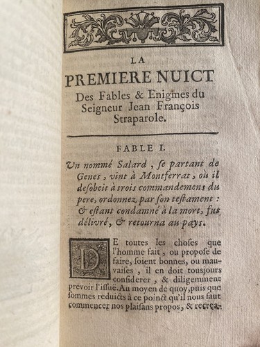 Les facécieuses nuicts du seigneur Straparole. Straparola. 2/2. 1726 - Picture 14 of 22