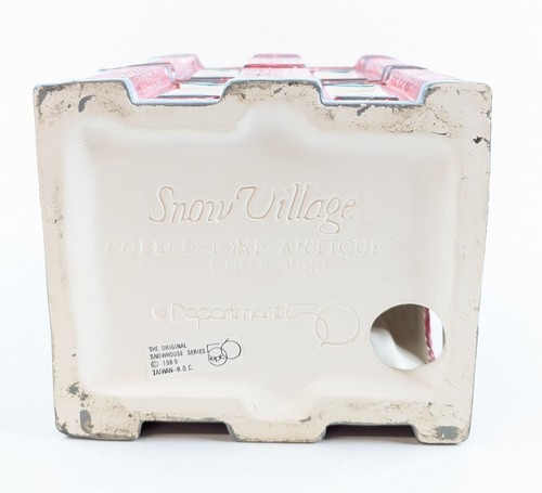 Department 56: Cobblestone Antique Shop - The Original Snow Village 1988 Dept - Bild 5 von 6