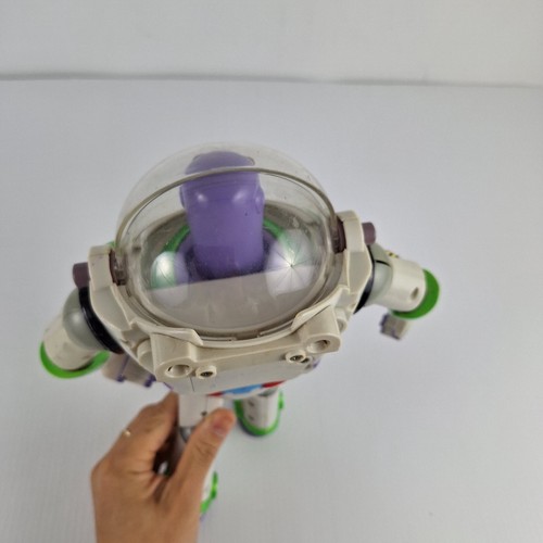 2001 Buzz Lightyear Toy Story Retro Lights Up Pixar Hasbro - Picture 4 of 12