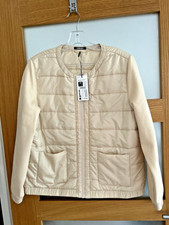 Designer "olsen" Gold Jacket Uk Size 14 Eu:44 New Tagged