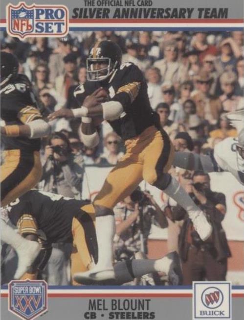 1990 Pro Set Super Bowl XXV Binder Set Mel Blount #23 - 1 of 2
