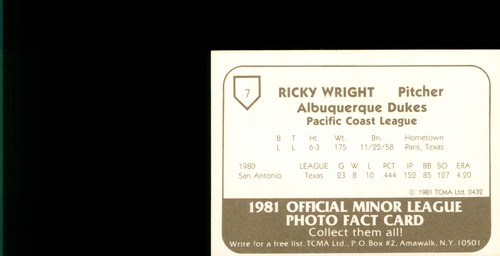 Duchi TCMA Albuquerque 1981 - Scegli tu 1! - Los Angeles Dodgers AAA Minor League - Foto 15 di 49