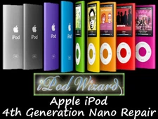 iPod Nano 4th Gen Repair Battery Replacement Service - Your iPod_Wizard