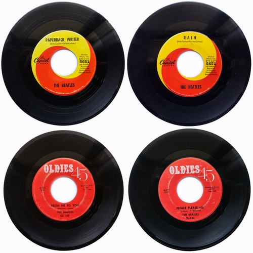 14 BEATLES 45RPM LOT! Original 1960's Capitol Apple Tollie LENNON HARRISON STARR - Picture 5 of 7