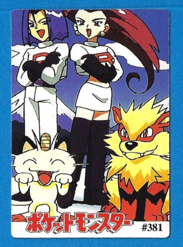 2 JUEGO DE 2 PEGATINAS DE PRISMA DE BOLSILLO POKEMON MONSTRUOS DE VENTA #385 Y #381 - Imagen 3 de 5