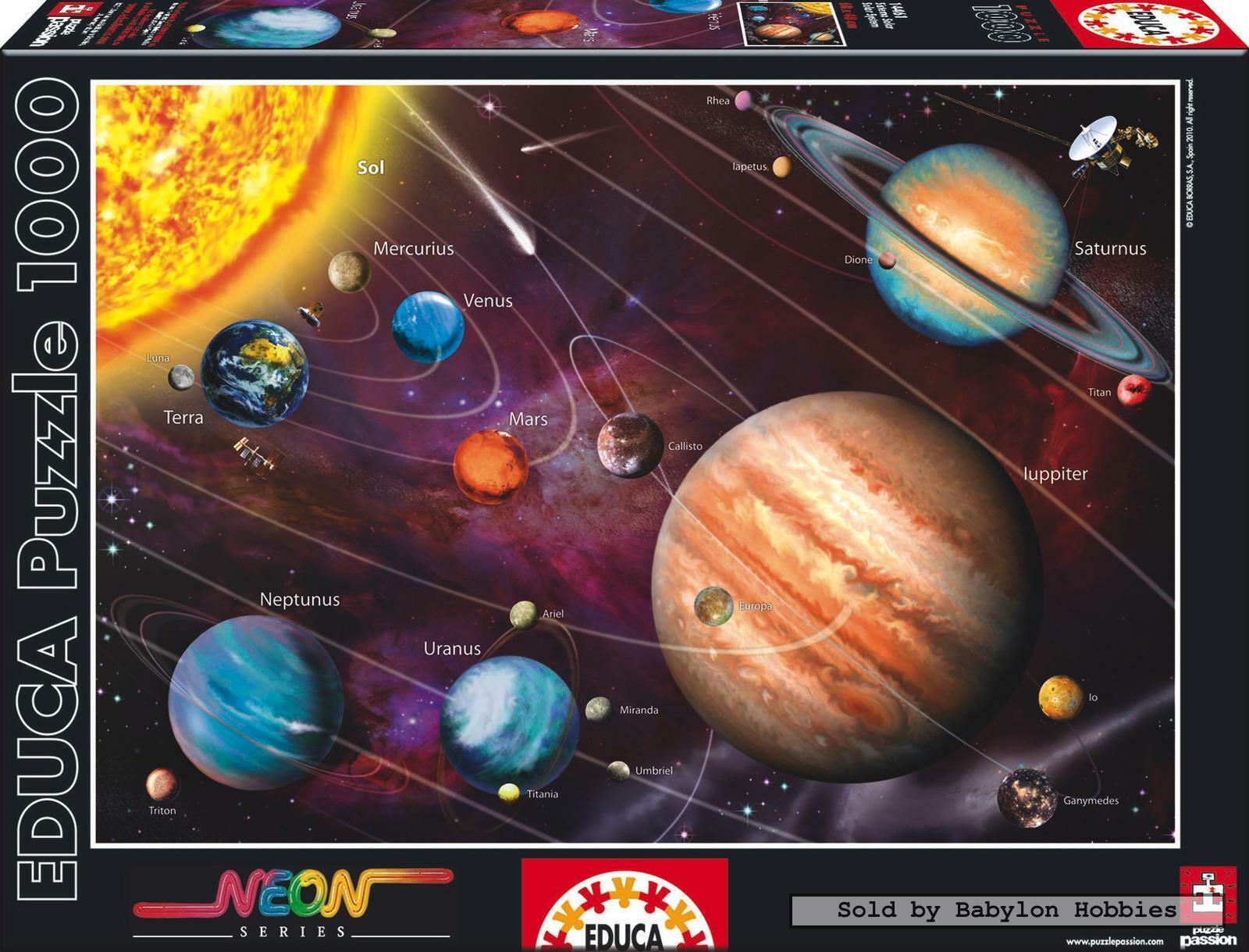 Educa borras 1000 Pieces Constellations Neon Puzzle