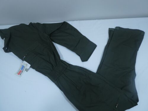 NEW TACT SQUAD SUIT CDCR Jumpsuit COVERALL 6601G OLIVE GREEN SIZE 44 TALL/LONG - Picture 4 of 7