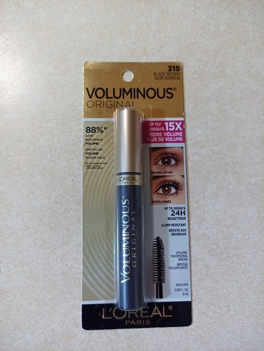 L'Oreal Paris Voluminous Original Washable Mascara Black Brown 315