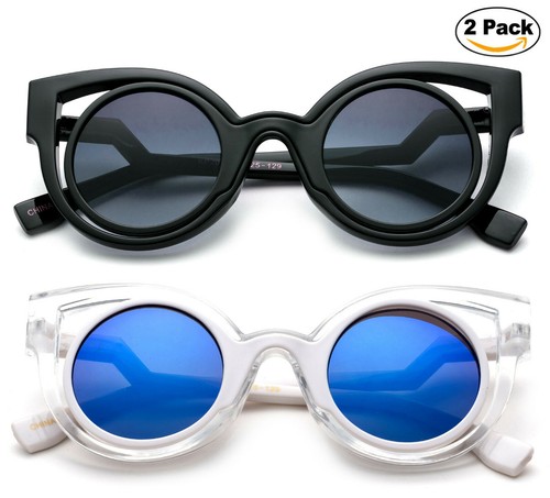 Kids Sunglasses Unique Fashion Vintage Designer FDA Approved Lead Free UV 100% - Picture 10 of 13