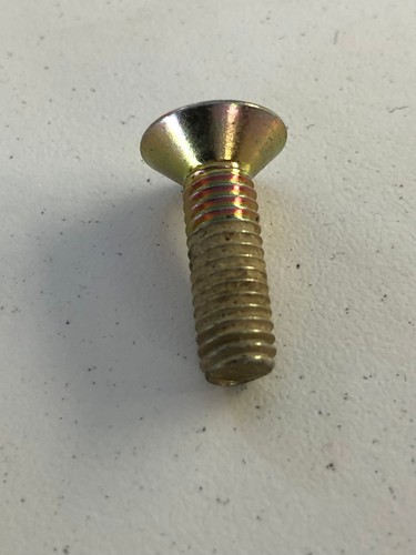 FABRICANTE DE EQUIPOS ORIGINALES DE LOTE ANTIGUO ORIGINAL MOTOCICLETA POLARIS P/N 014-50600-12 contador de tornillos hundido - Imagen 4 de 6