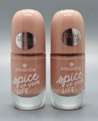 2x Essence: Gel Nail Colour - Nagellack - 09 spice UP YOUR LIVE - 2x 8 ml