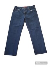 Tommy Hilfiger W38/L30 Men's Straight Leg Jeans - Dark Wash