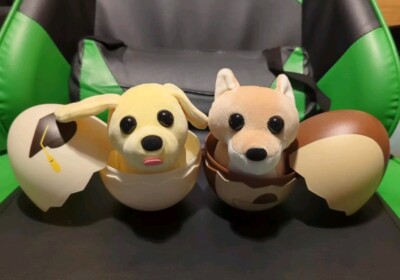 Adopt me series 3/4 Plushies *Dog And Dingo* AP5 - #13 And AP5 - 39