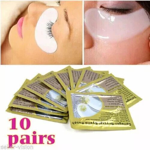 10 Pairs Collagen Crystal Under Eye Patch Lift Anti Wrinkle Moisture Face Mask - Picture 7 of 12