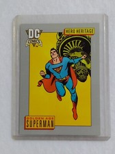 1992 DC Comics SERIES 1 Cosmic Cards Superman 16-VERY NICE-SEE DESCRIption