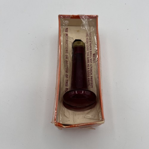 Smead Kwik Twst Antique Manual Paper Hole Puncher - Picture 1 of 3