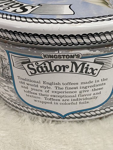 Vintage Sailor Mix Tin Filled with Spools of Thread - Picture 6 of 6