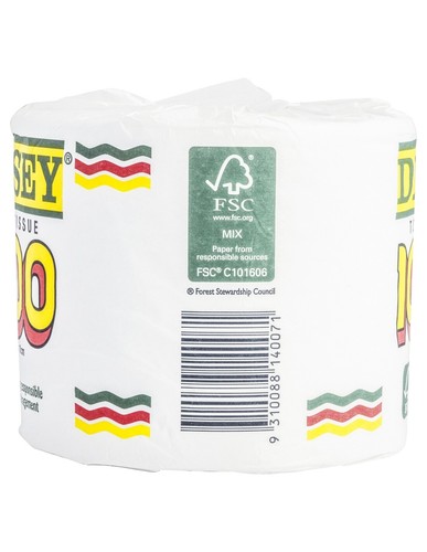 Desley Toilet Tissue 1 Ply 1000 Pack - Picture 2 of 2