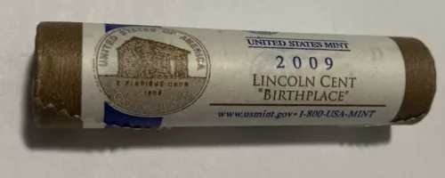 2009 D - Lincoln Bicentennial - T1 Early Childhood - US Mint Roll (One Roll)