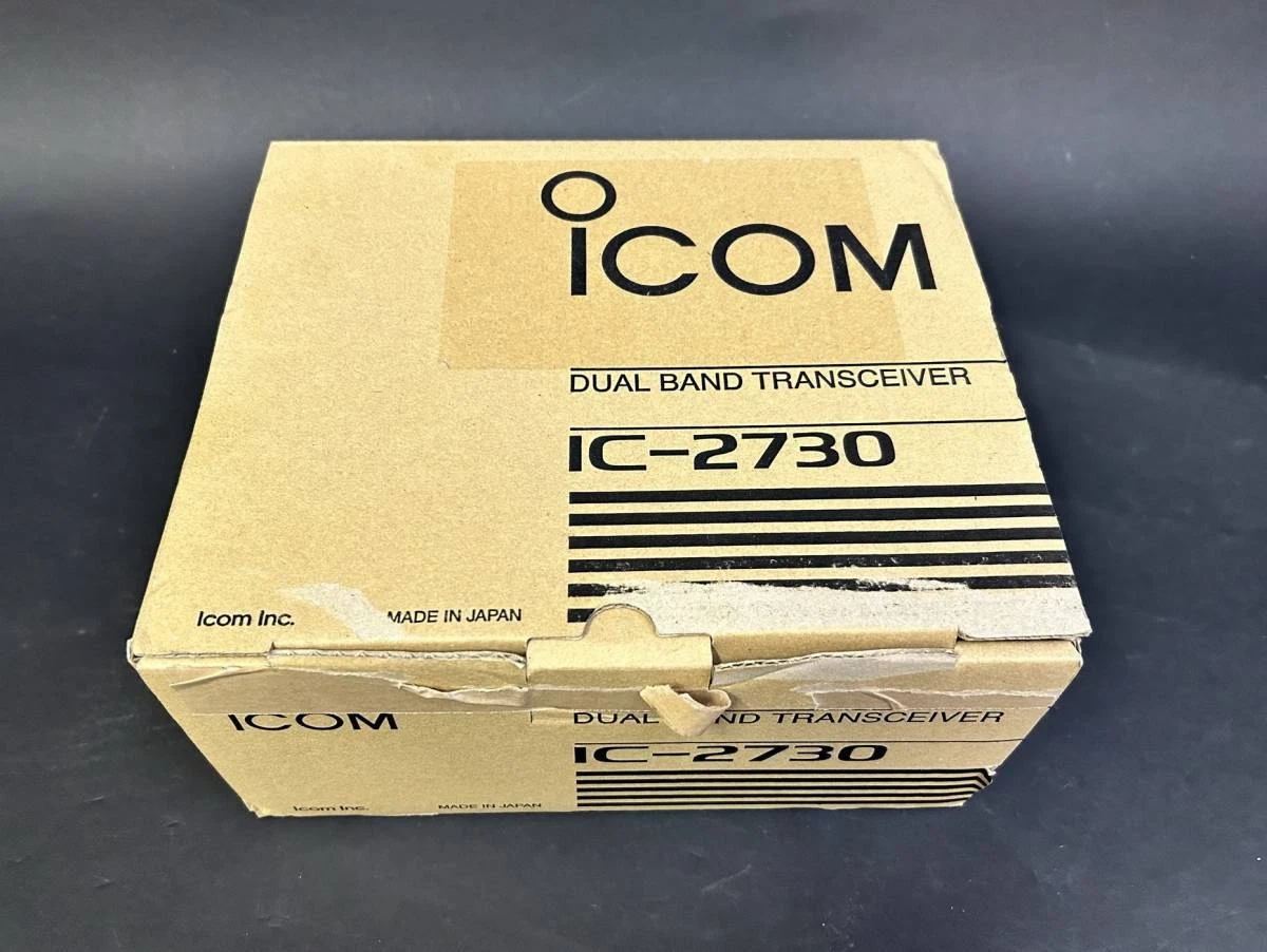 Icom Dual Band Transceiver IC-2730 144/430MHz FM 20W 150(W)×40(H)×151(D) mm